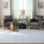 Kiran Reversible Heathered Stipe Rug