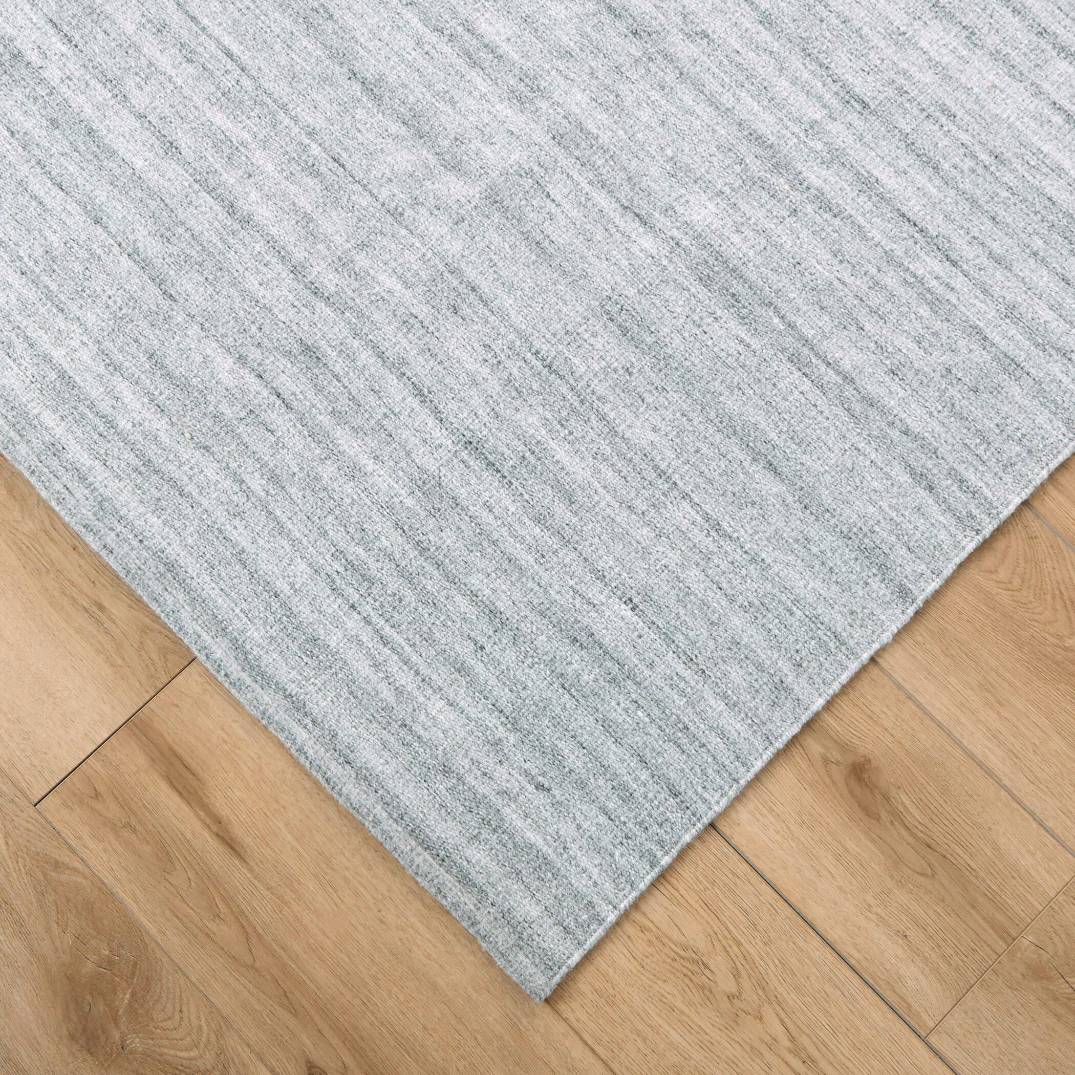 Kiran Reversible Heathered Stipe Rug