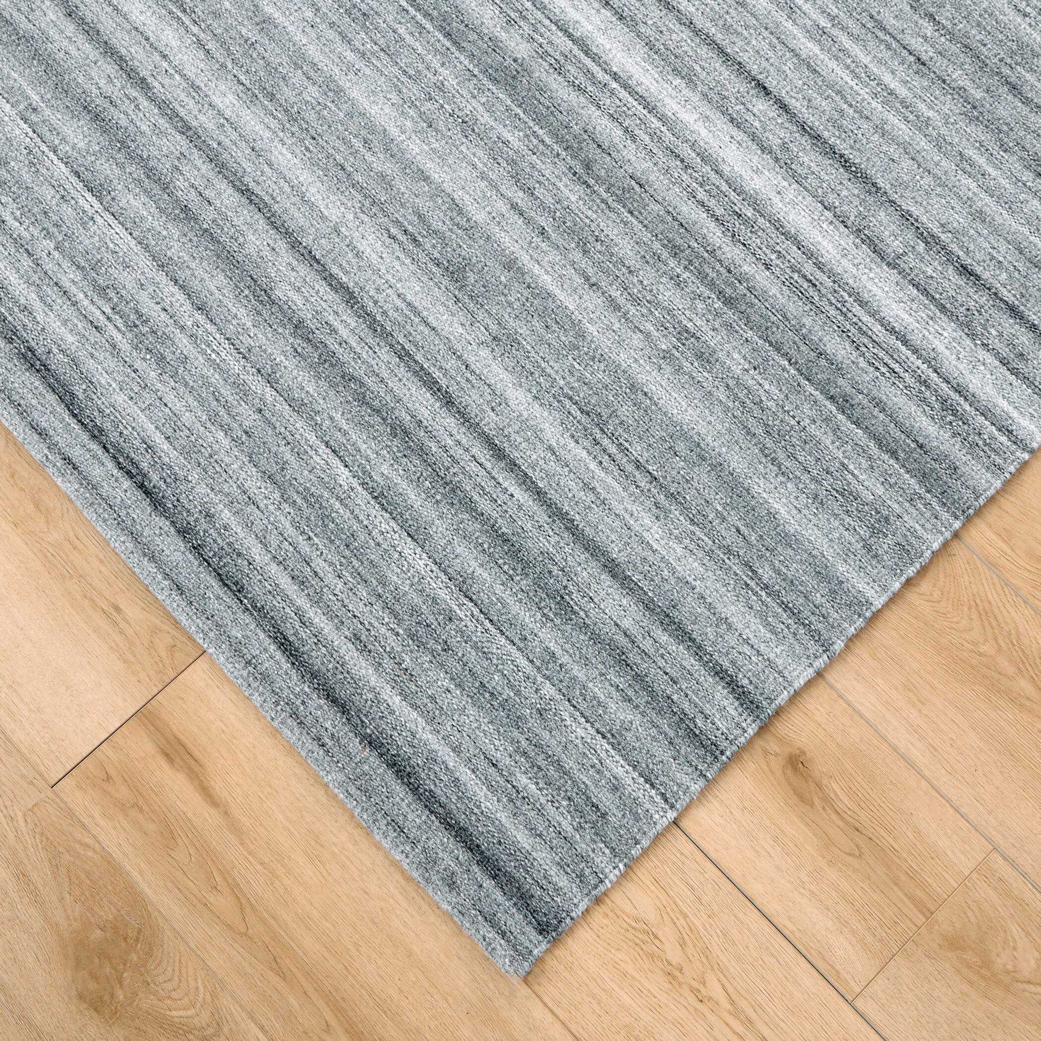 Kiran Reversible Heathered Stipe Rug