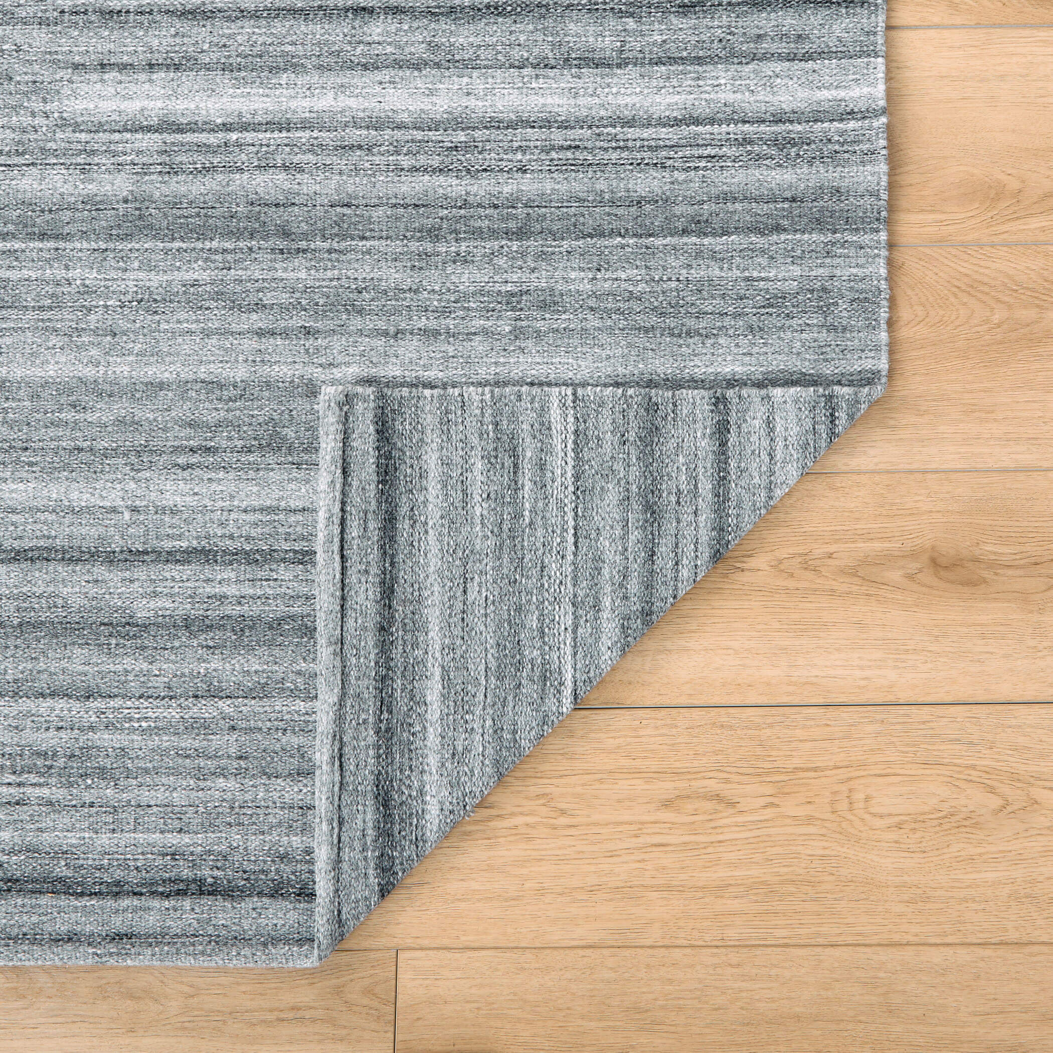 Kiran Reversible Heathered Stipe Rug