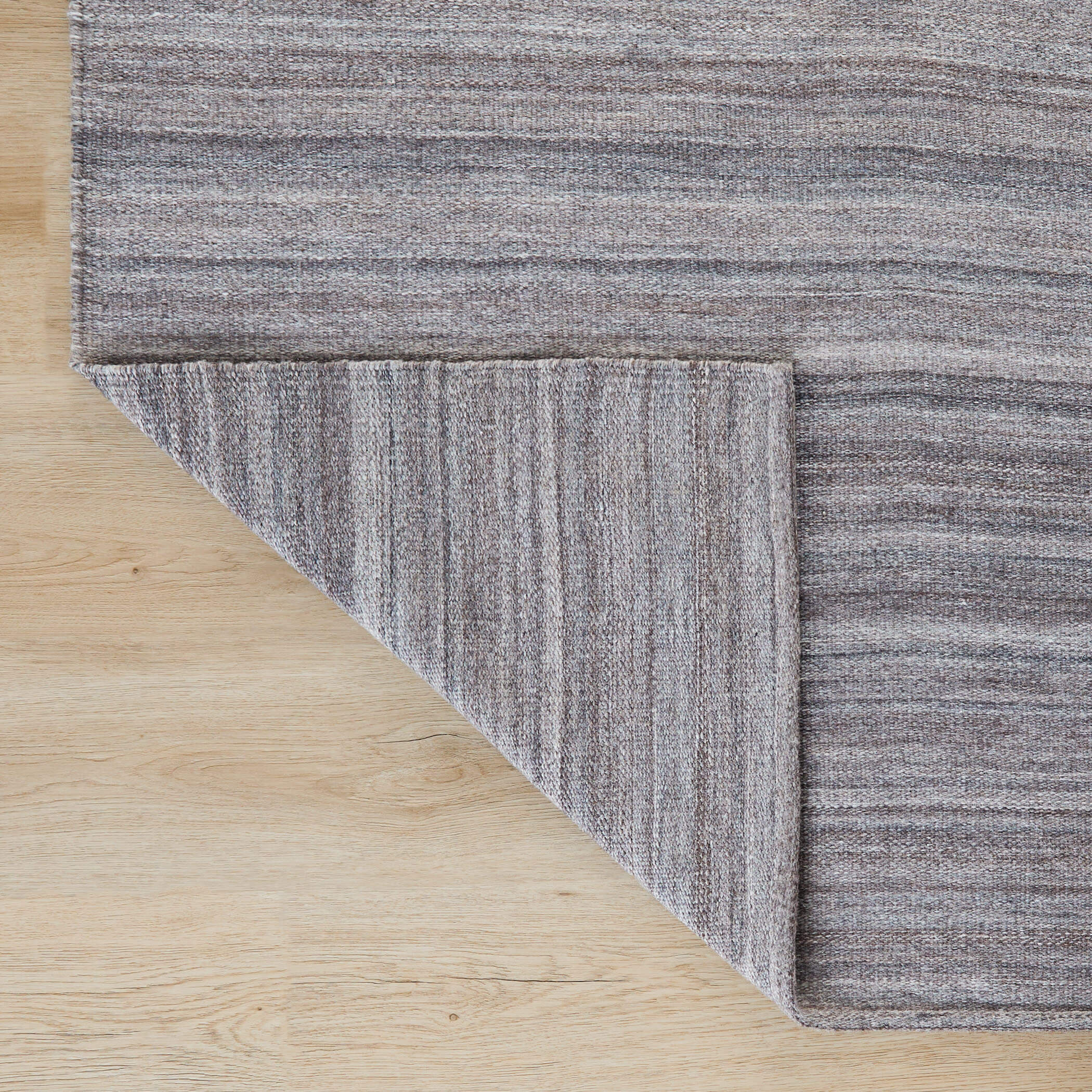 Kiran Reversible Heathered Stipe Rug