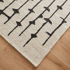 Contemporary Luxe Black Rug