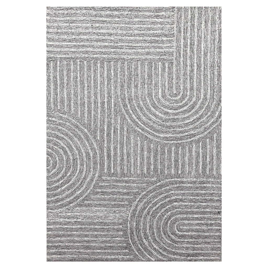 Kali Arched Stripe Blue Rug