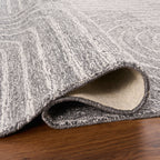 Kali Arched Stripe Blue Rug