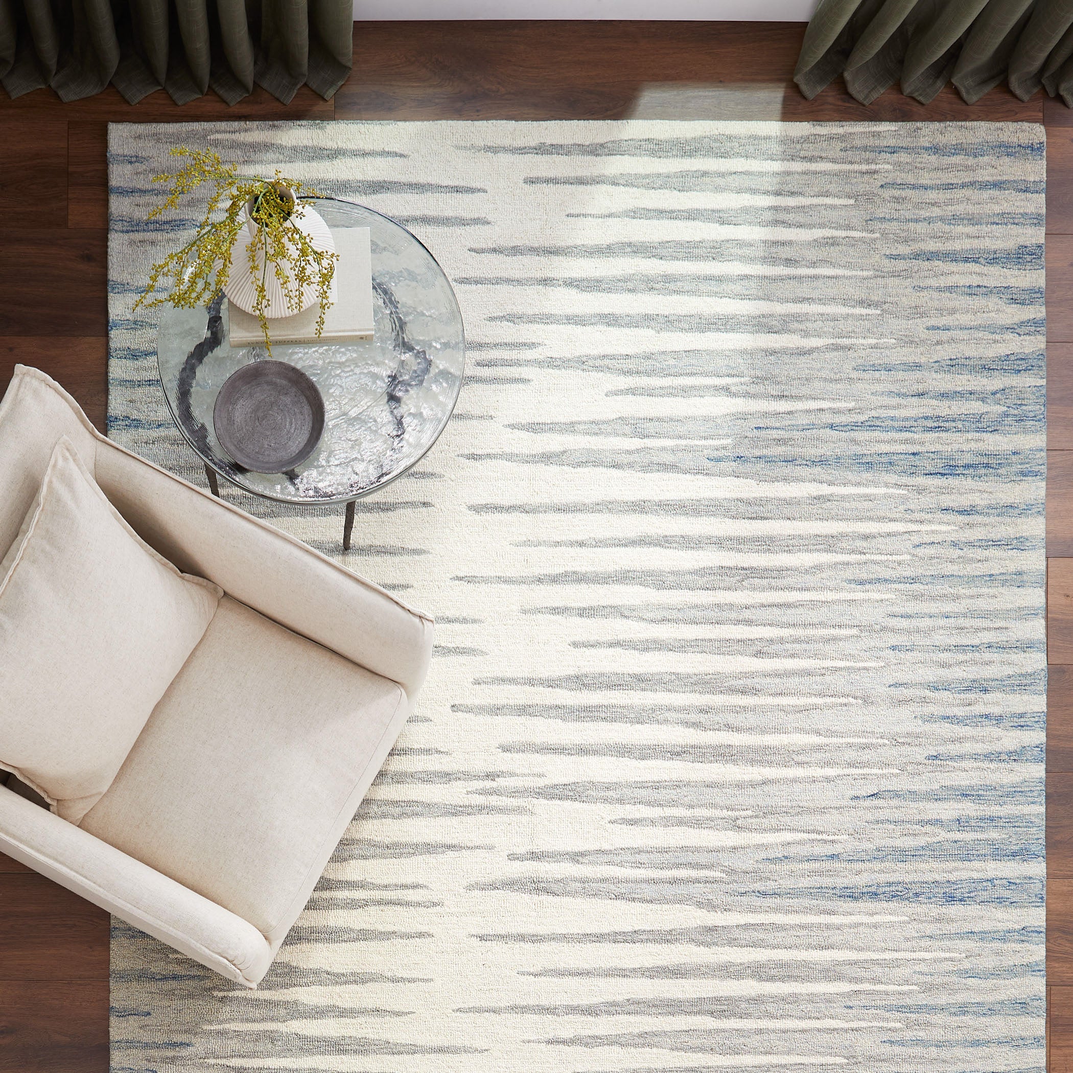 Mitra Ivory Gray Rug