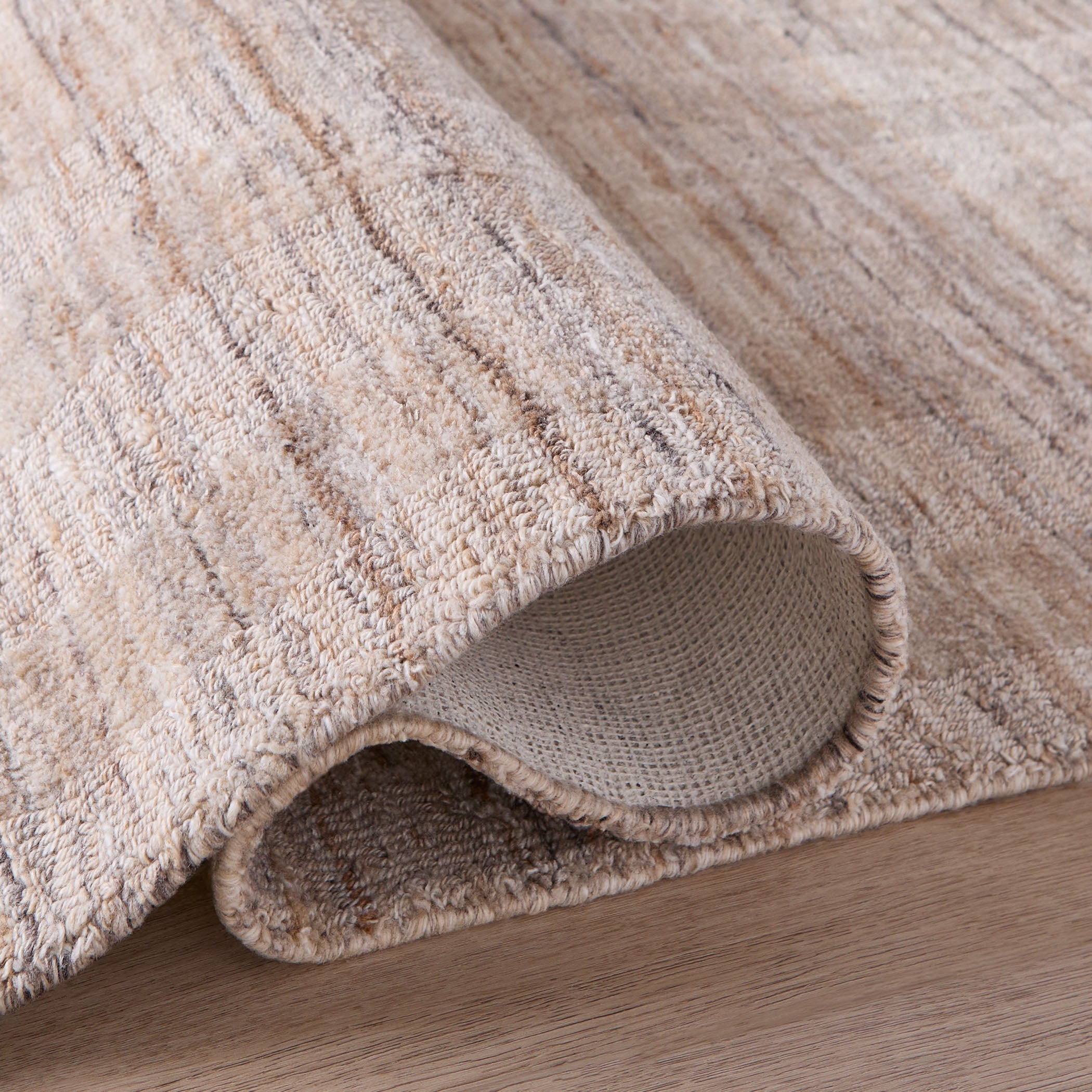 Pari Heathered Stripe Rug