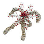 Holiday Sparkle Candy Cane Napkin Ring, Set of 4
