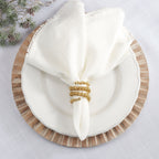 Spiral Napkin Ring, Set of 4