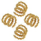 Spiral Napkin Ring, Set of 4