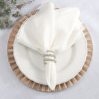 Spiral Napkin Ring, Set of 4