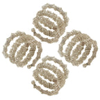 Spiral Napkin Ring, Set of 4