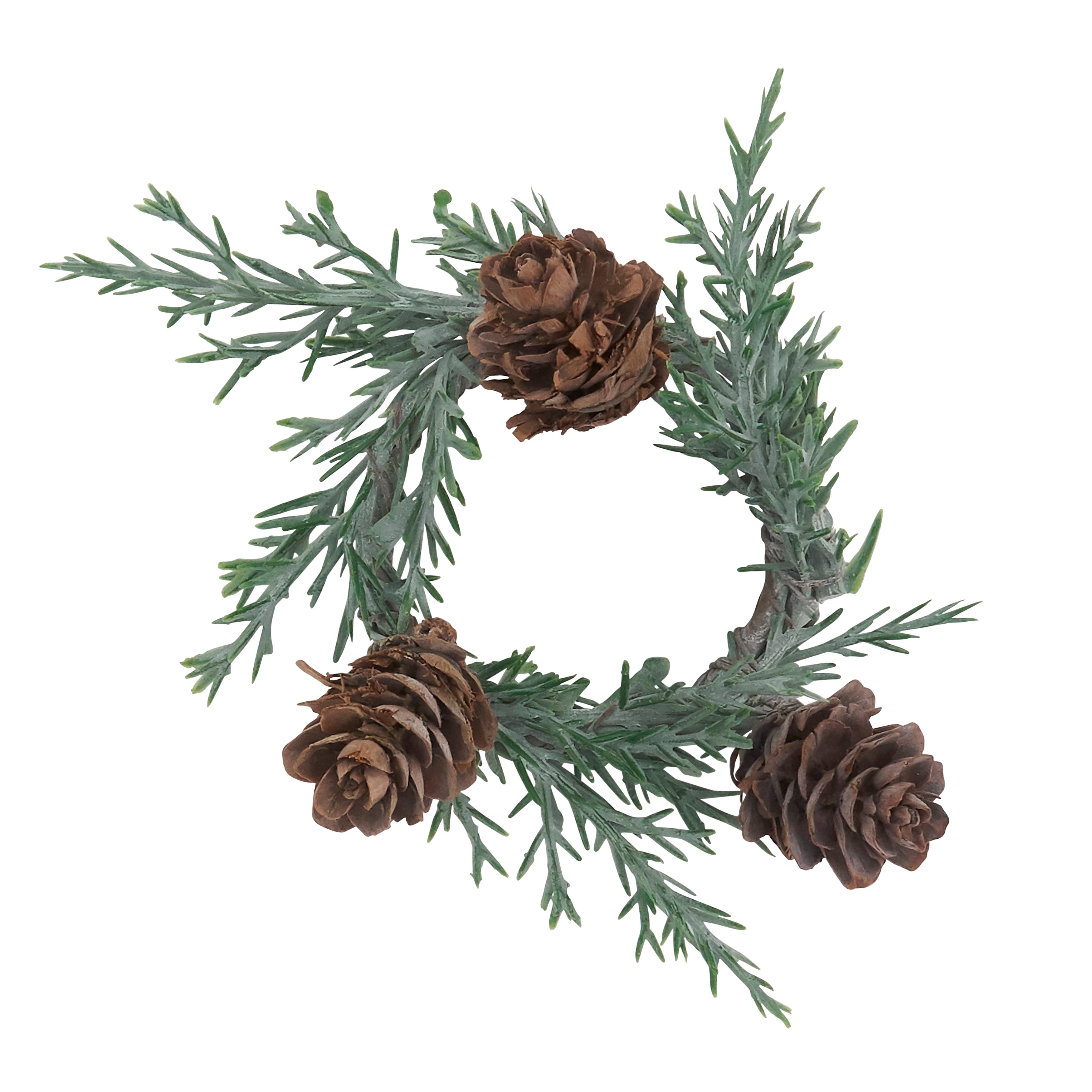 Pine Cone Napkin Ring, Set of 4
