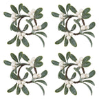 Mistletoe Napkin Ring, Set of 4