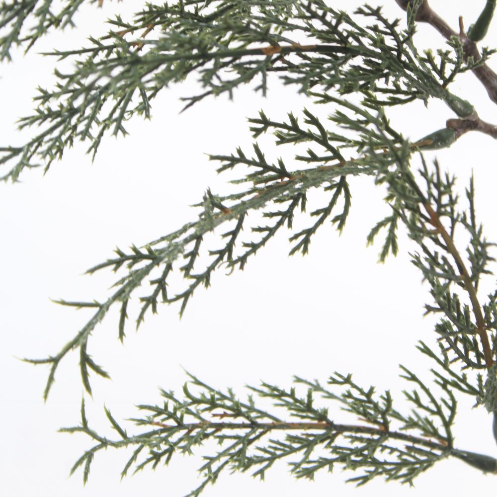 27 Lifelike Faux Cedar Branch