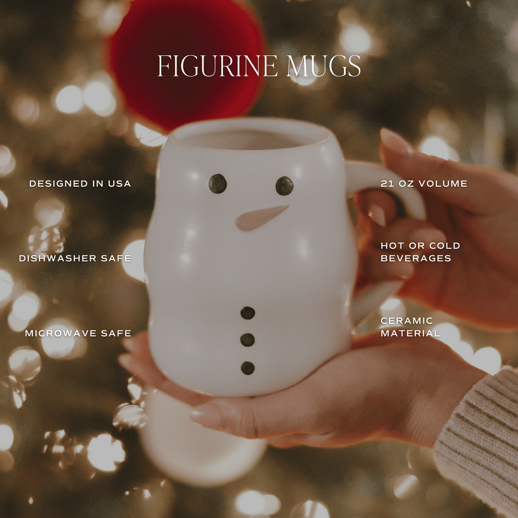 Snowman 21oz. Figural Coffee Mug