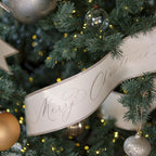 3' Glittering 'Merry Christmas' and 'Good Night' Paper Garland, Set of 6