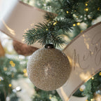 3' Glittering 'Merry Christmas' and 'Good Night' Paper Garland, Set of 6