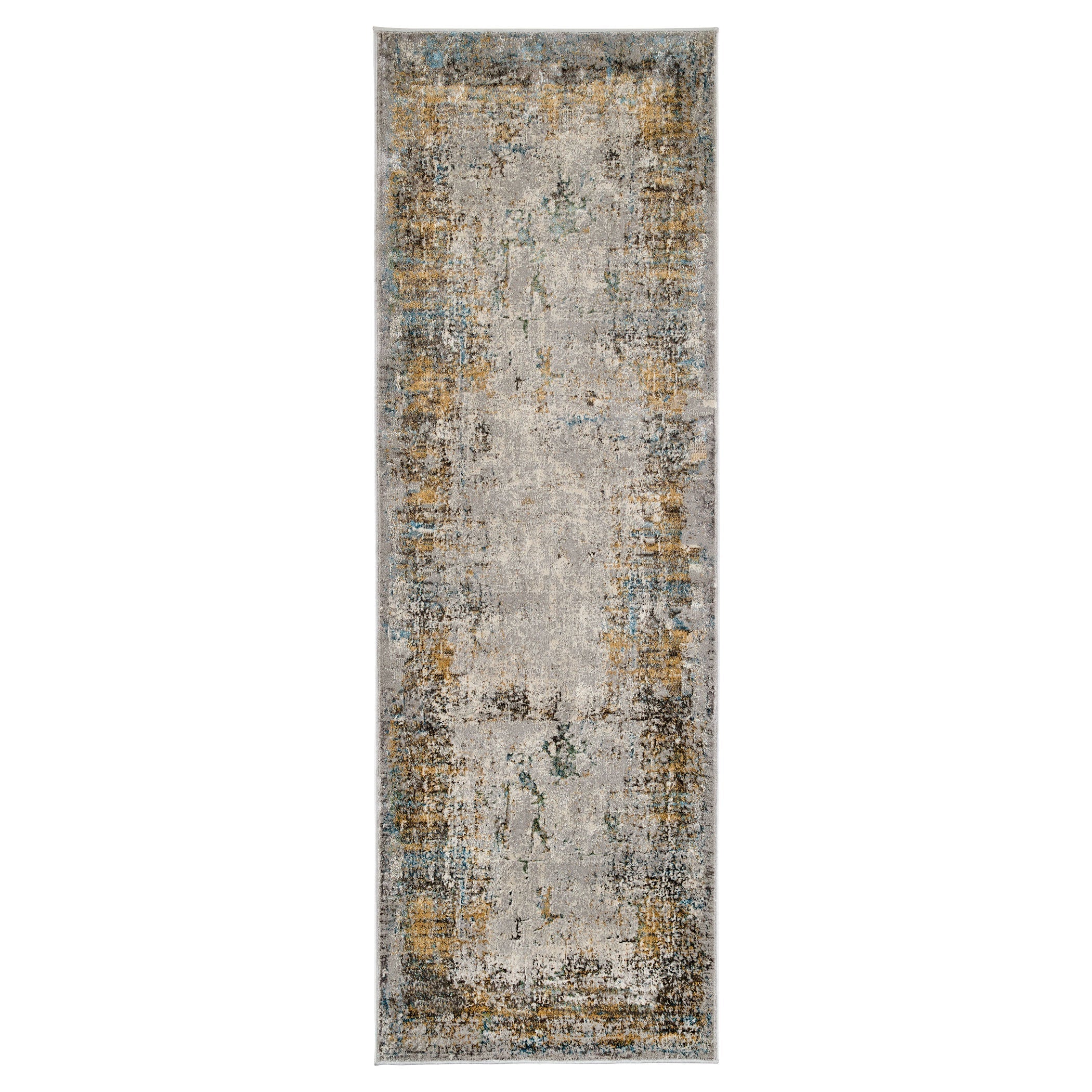 Adara Gray Blue Rug