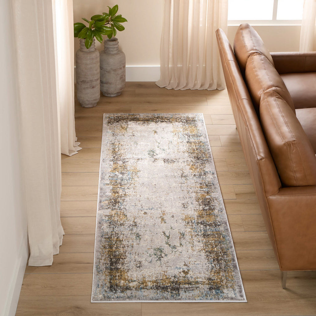 Adara Gray Blue Rug