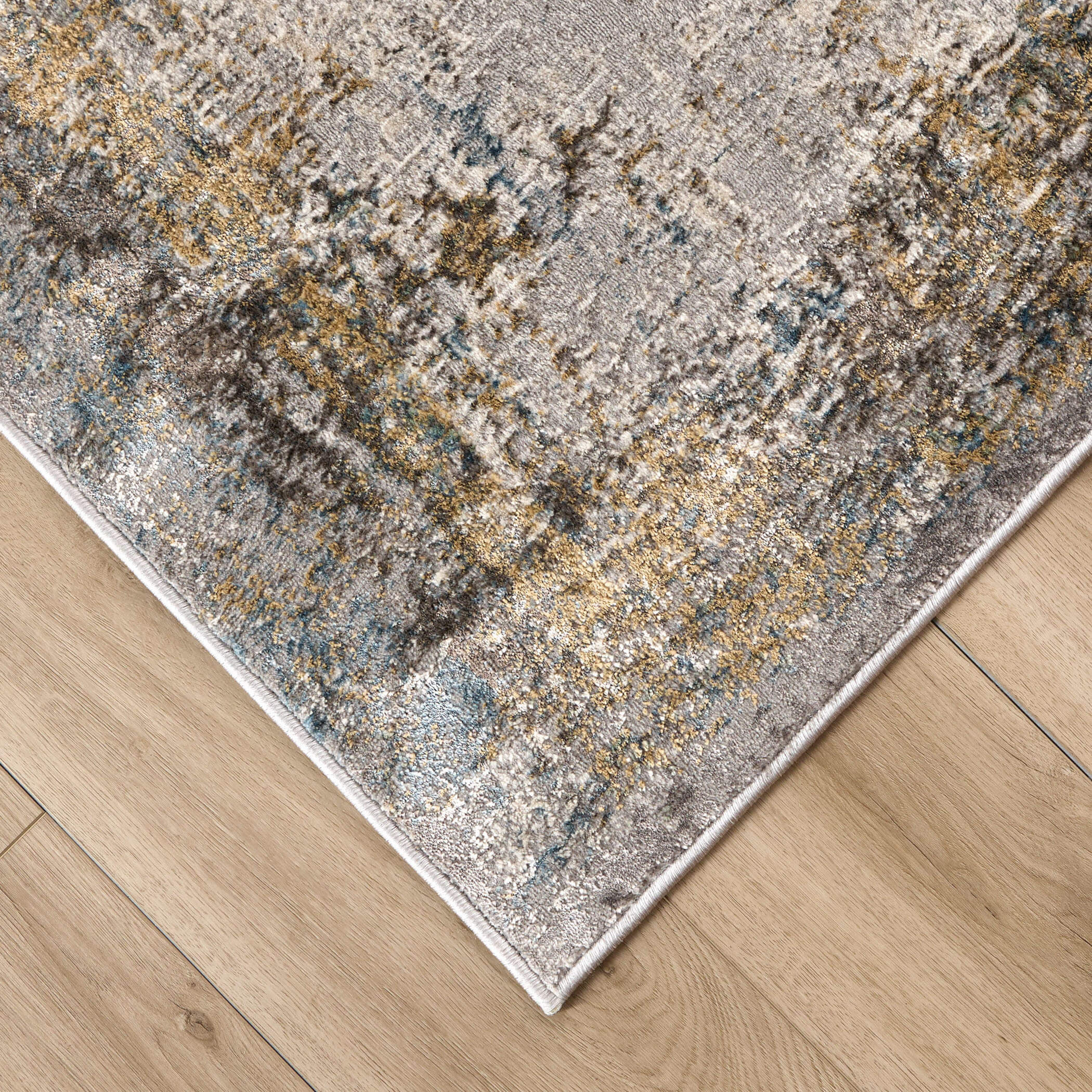 Adara Gray Blue Rug