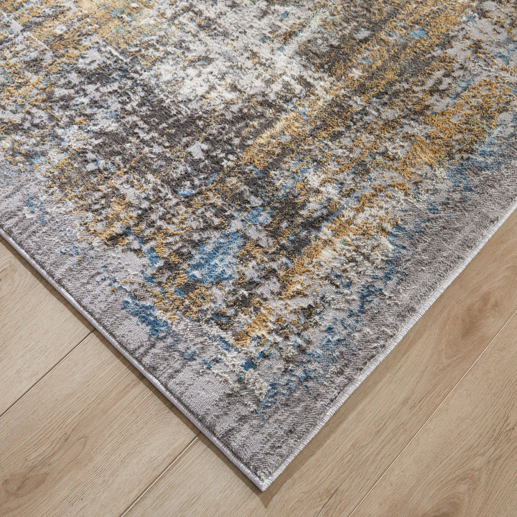 Adara Gray Blue Rug