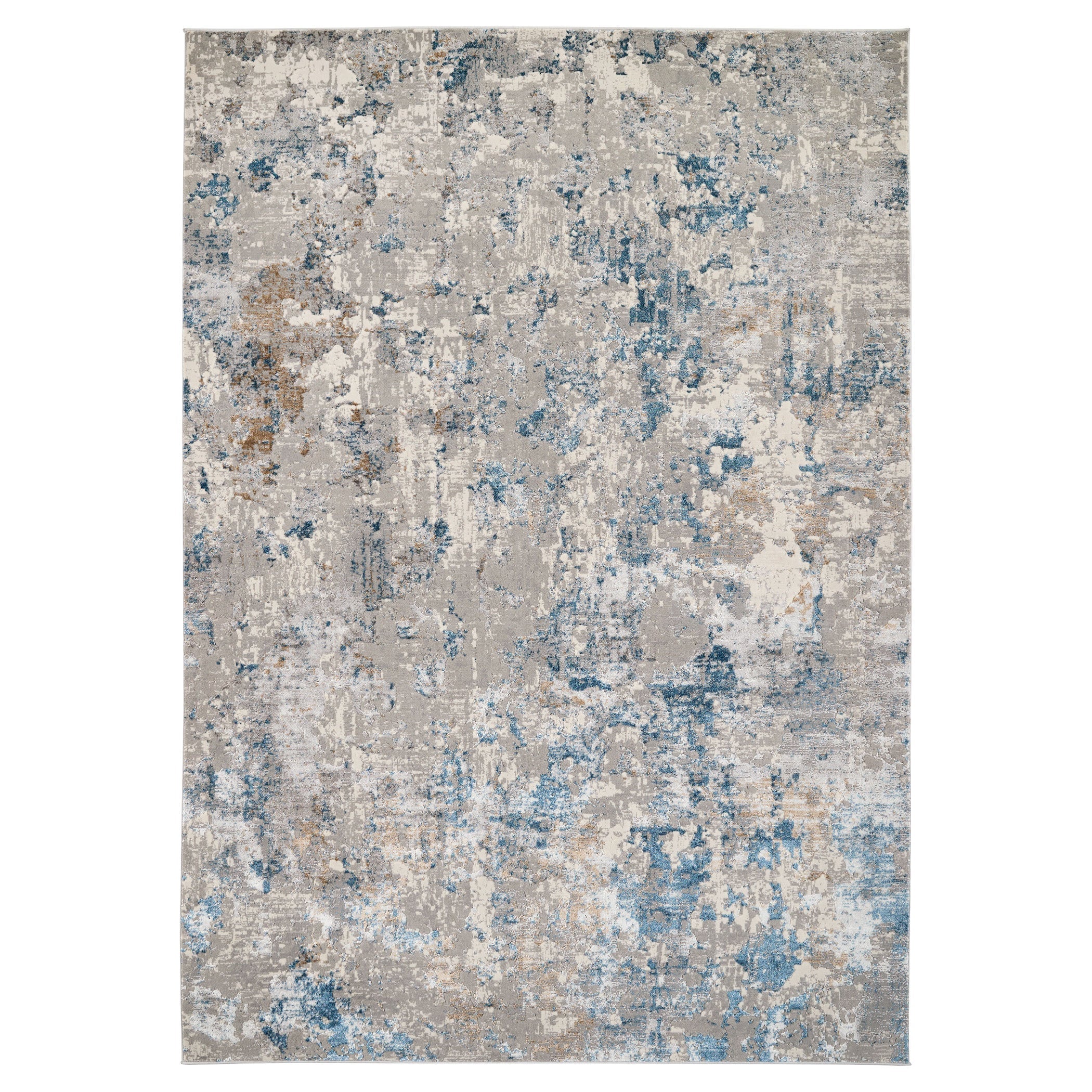 Darica Abstract Cosmo Blue Rug