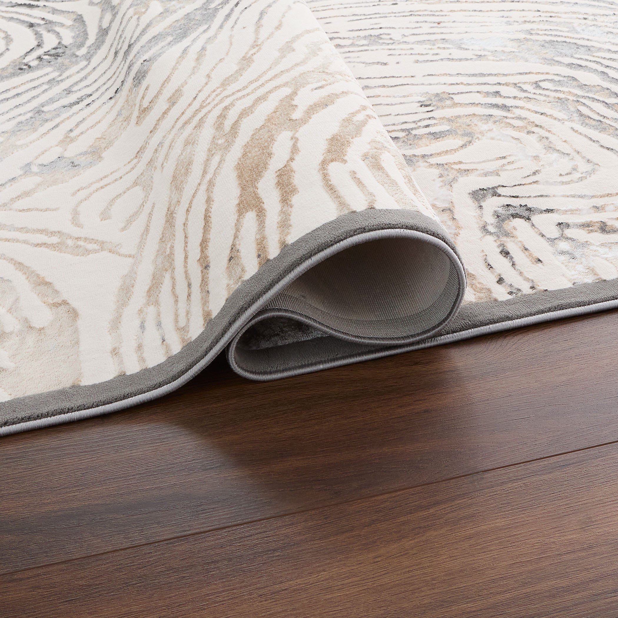 Fatima Black Beige Rug