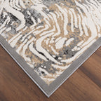 Fatima Black Beige Rug