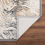 Fatima Black Beige Rug