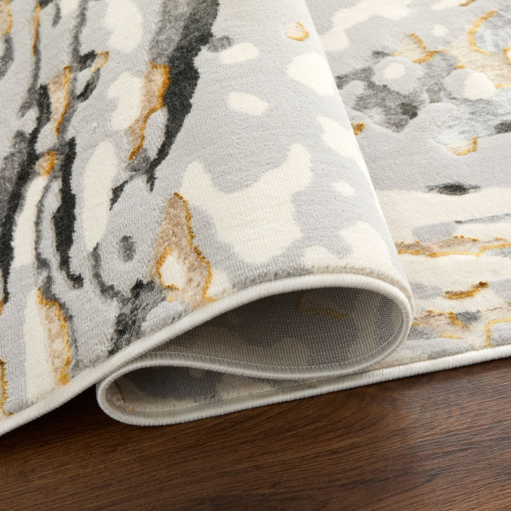 Fatima Gray Black Rug