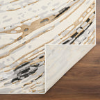 Fatima Gray Black Rug