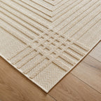 Laid Back Geometric Luxe Ivory Rug