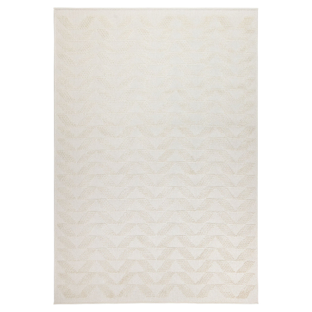 Forza Textural Chevron Ivory Rug