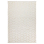 Forza Textural Chevron Ivory Rug
