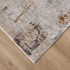 Hadim Muted Geometric Earth Tones Rug