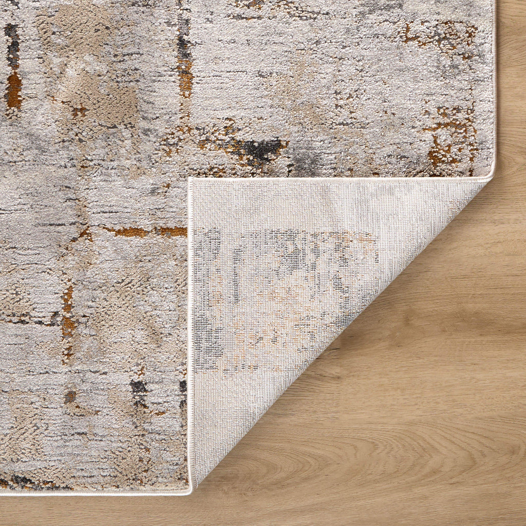 Hadim Muted Geometric Earth Tones Rug