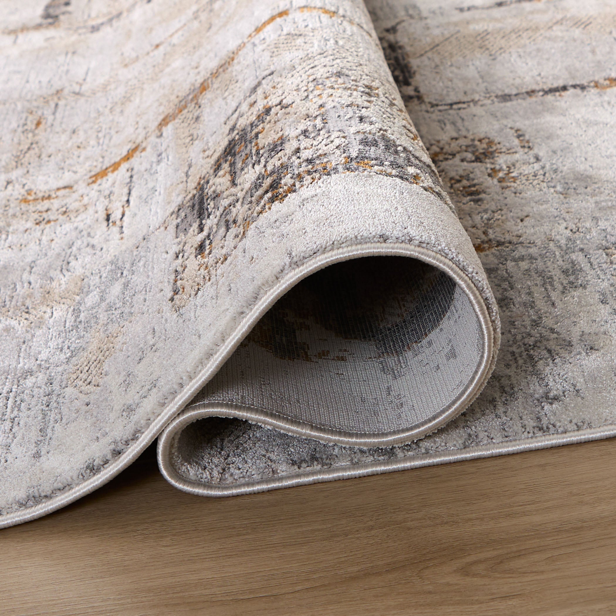 Hadim Muted Geometric Earth Tones Rug