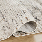 Hadim Abstract Linear Mineral Tone Rug