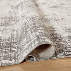 Greta Abstract Eclipse Dark Gray Rug