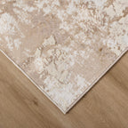 Livia Abstract Vintage Golden Melange Rug