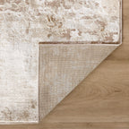 Livia Abstract Vintage Golden Melange Rug