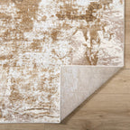 Livia Abstract Vintage Golden Melange Rug