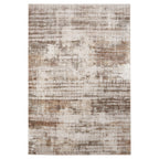 Laila Modern Faded Linear Warm Neutral Rug