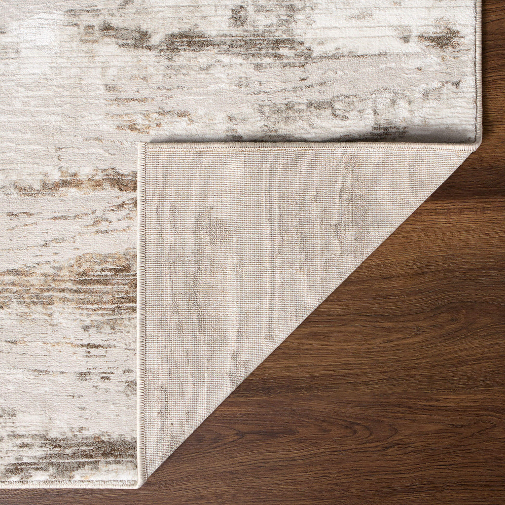 Laila Abstract Linear Warm Neutrals Rug Textural Geometric Gold Rug