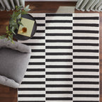 Optika Black Ivory Rug