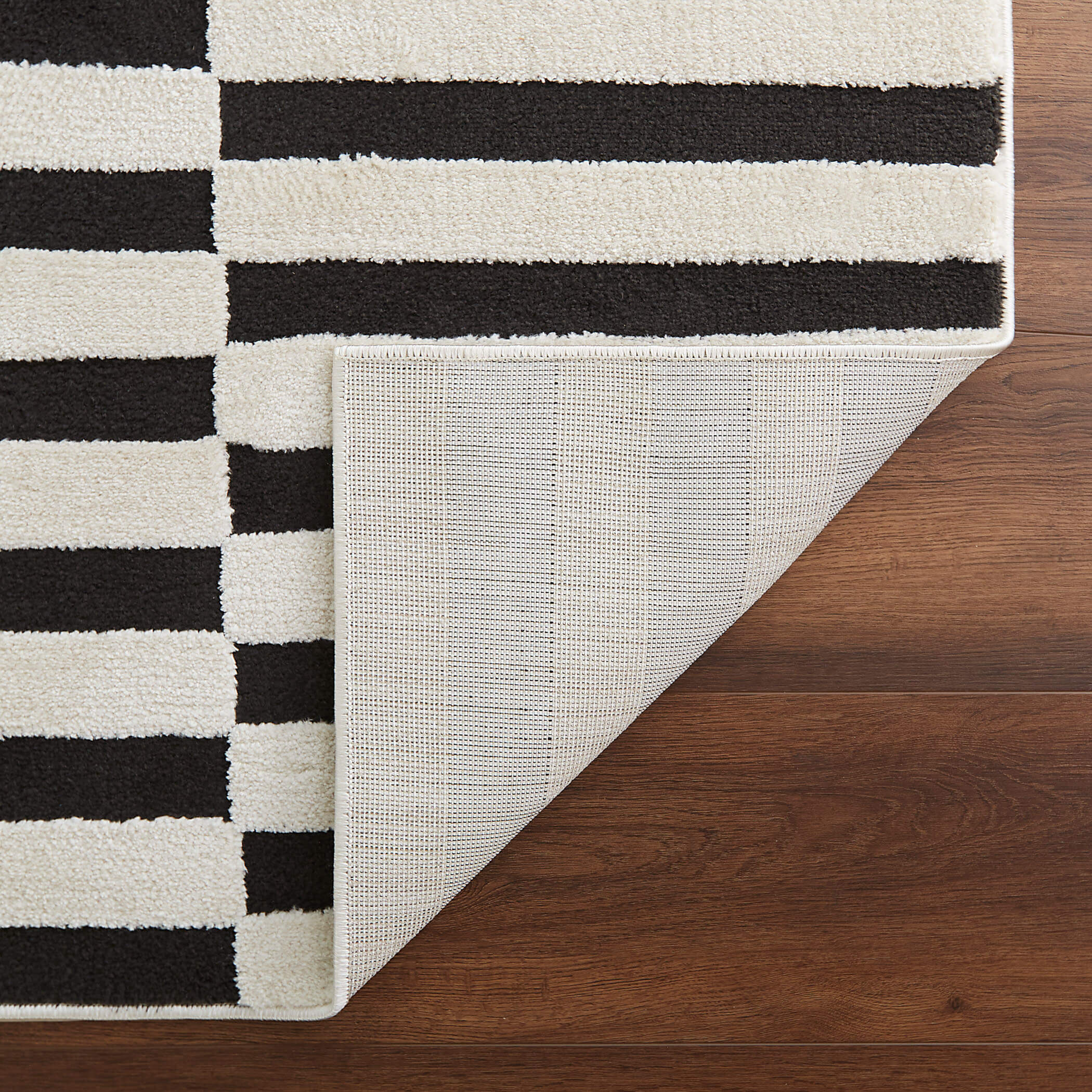 Optika Black Ivory Rug