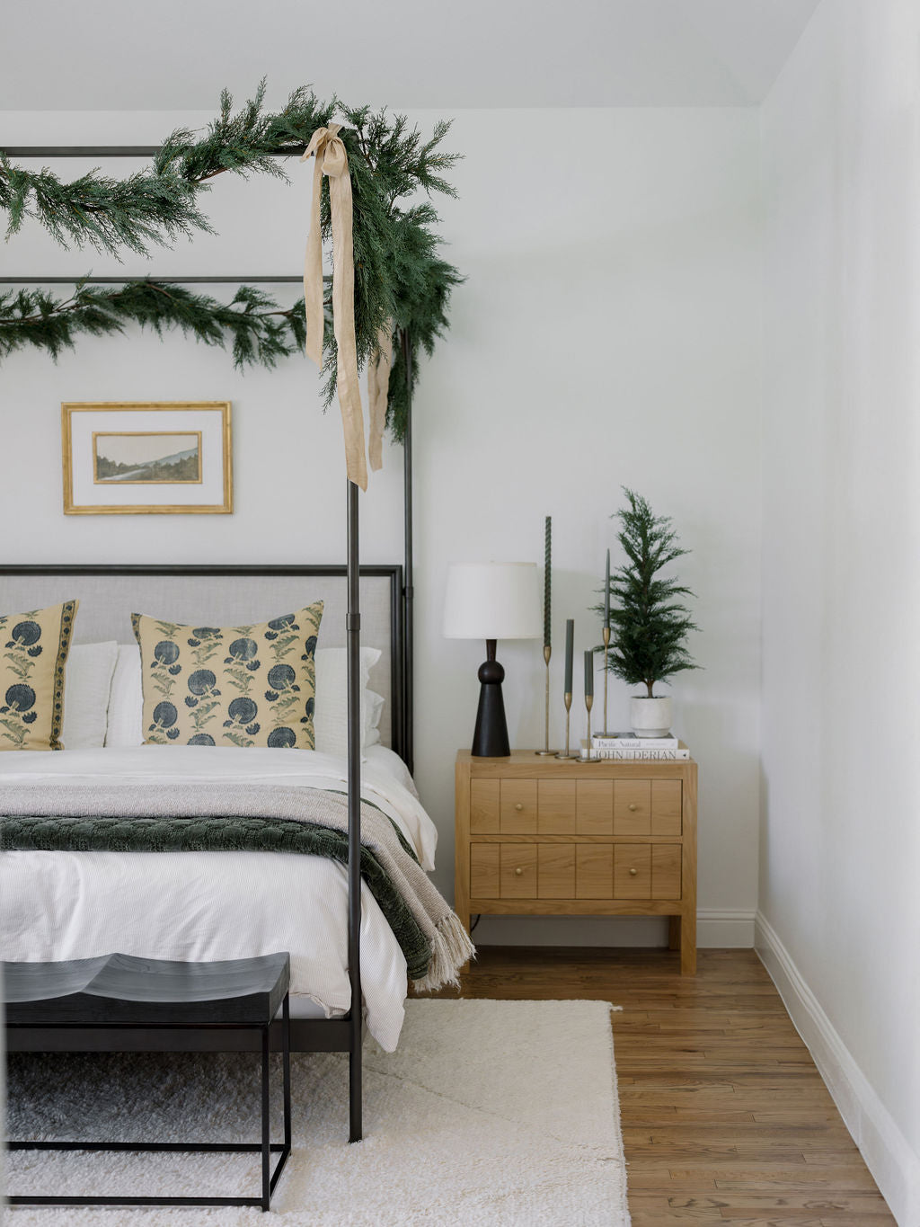 36 Artificial Lifelike Evergreen Cedar Tree in Cream Pot