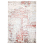 Betsi Abstract Pink and Neutral Rug