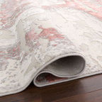 Betsi Abstract Pink and Neutral Rug
