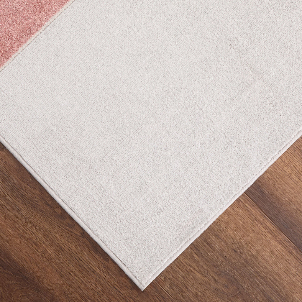 Betsi Retro Arch Pink and Neutral Rug